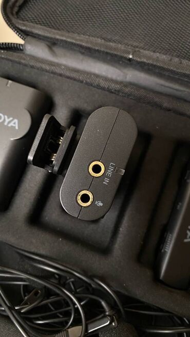 Mikrofonlar: Boya BY-WM4 Pro-K6 Type-C yaxa mikrafonu ela veziyyetde satiram hem — 4