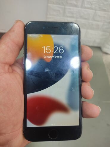 ayfon 3: IPhone 7, 32 GB, Qara, Barmaq izi