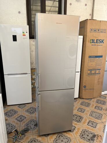 Холодильники: Холодильник Hisense, Б/у, Двухкамерный, De frost (капельный), 60 * 185 * 60