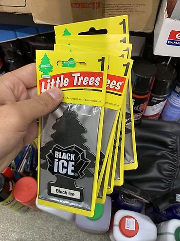 wistful aroma: Ароматизаторы для автомобиля Little Trees — Black Ice (подвесные — 1