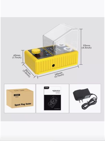 Другие аксессуары: 🔌 АВТОМОБИЛЬНЫЙ ТЕСТЕР СВЕЧЕЙ ЗАЖИГАНИЯ SPT101 — С АВТОРЕГУЛИРОВКОЙ И — 7