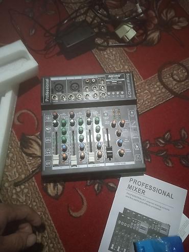 пулты: Аудиомикшер MEIMI M4-USB (4-Channel Mixing) - Компактный 4‑канальный — 3