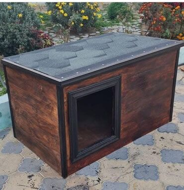 Qəfəslər: Məhsul: İt üçün açıq havada volyer və taxta it evi - Konstruksiya — 14