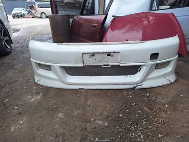 банпер на степ: Передний Бампер Honda Б/у, цвет - Белый, Оригинал