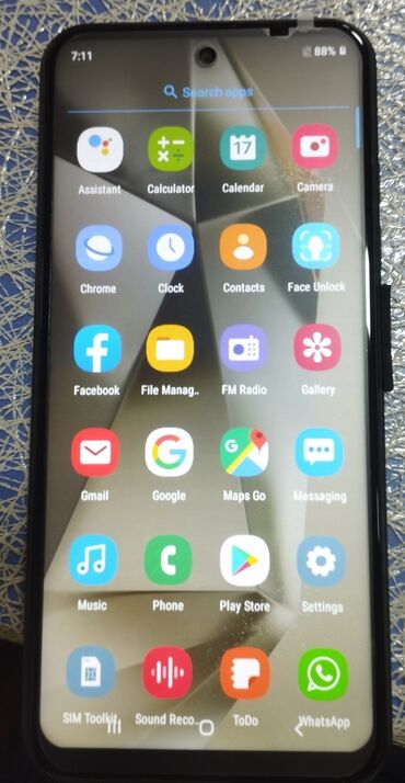 samsung u300: Samsung B7722 Duos, 256 GB, rəng - Qara, Sensor, Barmaq izi, İki sim kartlı