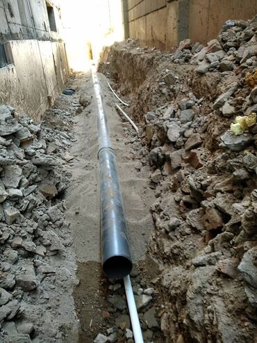 Канализационные работы: Копаем септик и колодцы, траншеи канализации и под водопроводный — 10