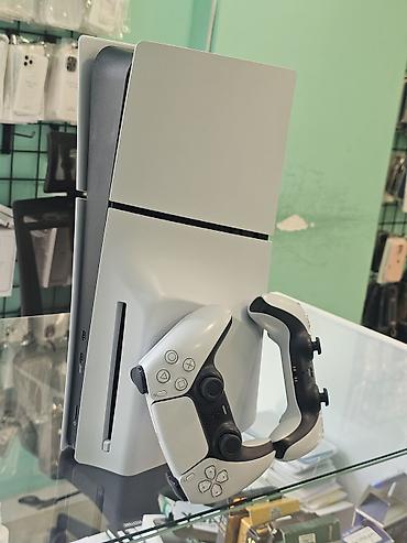 playstaion 5: PlayStation 5 slim. usd usde 4 fefe isdifade olunub qutusuna kimi var — 1