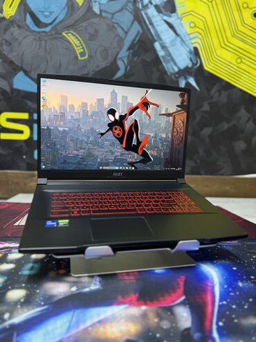 баня васток 5: Ноутбук, MSI, 16 ГБ ОЭТ, Intel Core i5, 17 ", Жумуш, окуу үчүн, эс тутум SSD