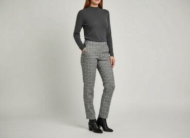 esprit buty deichmann: Material trousers for women, size XS