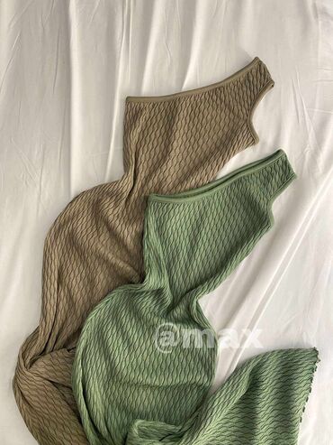 svečane maxi haljine: S (EU 36), M (EU 38), L (EU 40), color - Green, Other style, Other sleeves