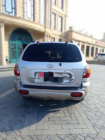 byd destroyer 05 arxa bufer: Hyundai Santa Fe: 2 l | 2002 il Ofrouder/SUV — 2