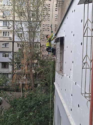 услуги сайдинг: Утепление и отделка фасадов высотными альпинистами - Монтаж фасадного — 1