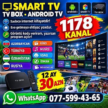 android tv box azerbaycan: SMART TV – TV BOX / ANDROID TV - 1178 kanal - Sadəcə internet — 1