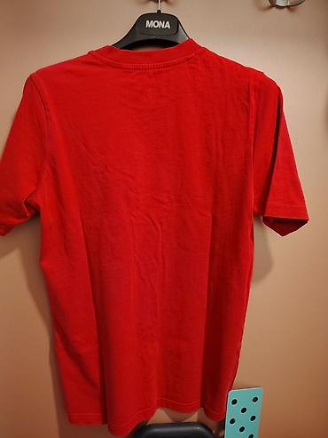 kappa m: Adidas majica kratkih rukava – crvena - Model: klasičan T‑shirt — 4