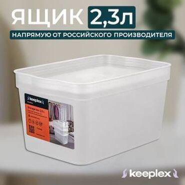 Другая посуда: Ящик для хранения по 2,3л (ДхШхВ) 21х14х11см коробка