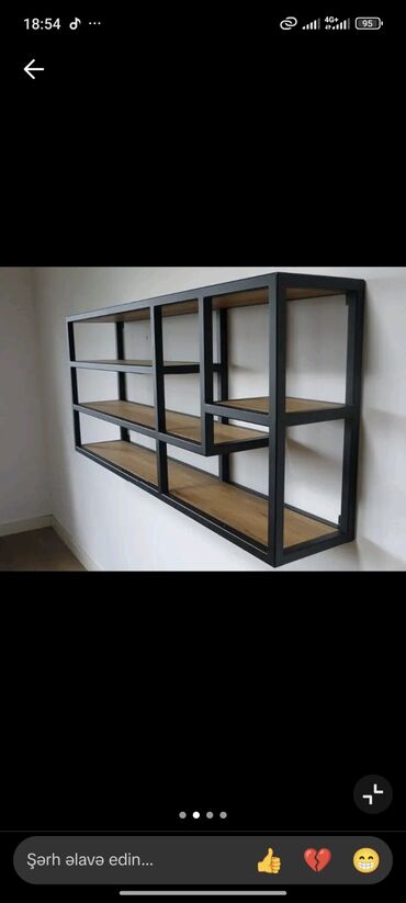 Rəflər: Yeni, Dekorativ rəf, Corner shelf, Azərbaycan — 13