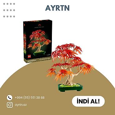 fiqur oyuncaq: LEGO Botanicals – Japanese Maple Tree (Yapon ağcaqayını) konstruksiya — 1