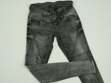 dżinsowe spódnico spodnie: Jeansy, XS, stan - Dobry