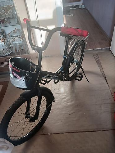 Velosipedlər: Uşaq/yeni başlayanlar üçün BMX tərzli velosiped - Rəng: qara, qırmızı — 4