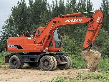 зеркало на хово: Экскаватор, Doosan, Колесный — 3