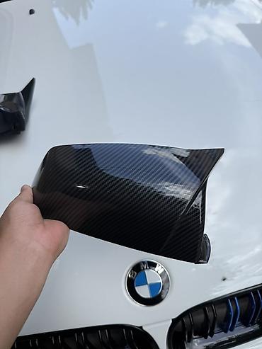 Аксессуары и тюнинг: Декоративные накладки На зеркала, Пластик, BMW, Новый — 2