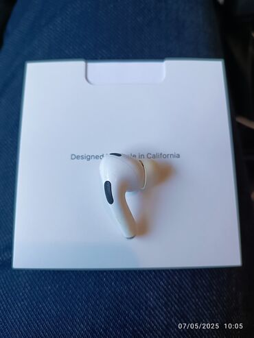 qulaqciqlar: İşlənmiş Simsiz (Bluetooth) Qulaqcıqlar, Apple, rəng - Ağ