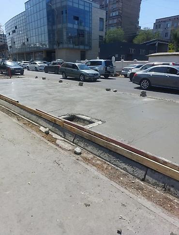 Бетонные работы: Стяжка двора фундамент Атмостка лестница сделаем. - Устройство — 6