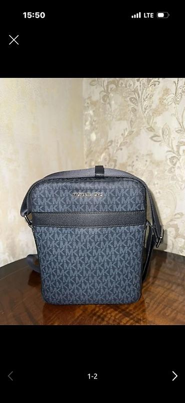 kipling monkey: Классическая сумка, Michael Kors, Материал: Искусственная кожа, Застежка на молнии, Мужские, Б/у — 2