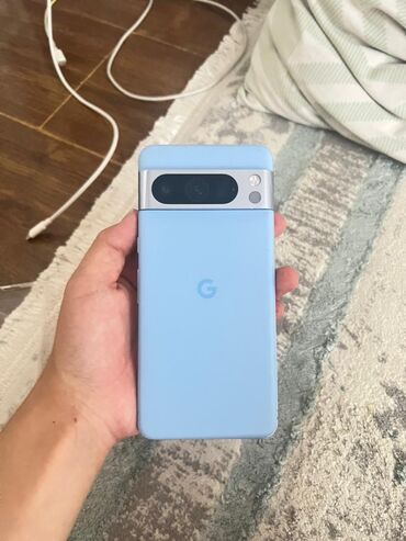купить гугл пиксель 8: Google Pixel 8 Pro, Колдонулган, 128 ГБ, түсү - Көгүлтүр, 1 SIM, eSIM