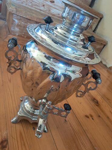 samovar mis: Elektrik Samovar, 4 l, Ünvandan götürmə