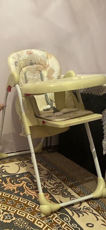 pettee bear: Детский стульчик для кормления. - Высокий стул с мягкой спинкой и — 1