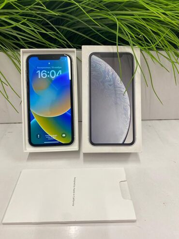 цена айфон хр: IPhone Xr, Колдонулган, 128 ГБ, Ак, Куту, 81 %