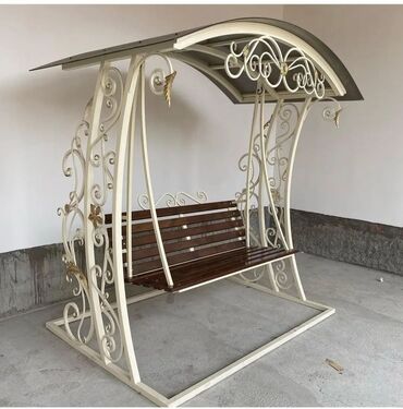 Sifarişlə bağ yelləncəkləri: Metal EN MMC olaraq istədiyiniz forma və ölçüde demir işlerinin — 13