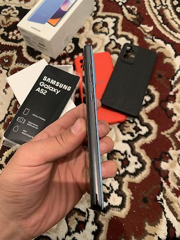 samsung a72: Samsung Galaxy A52, Б/у, 128 ГБ, цвет - Голубой, 2 SIM — 4