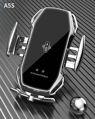 micro: Автомобильный держатель с беспроводной зарядкой Smart Sensor Car — 4