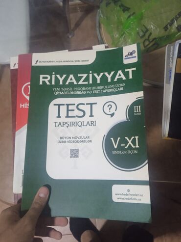 tqdk riyaziyyat test toplusu pdf: Salam,Hedef Riyaziyyat test toplusu 3 nəşr yenidir,unvan Nizami