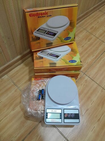 qram olcen terezi: Elektron mətbəx tərəzi 1qr-10kg geder çəkir Batareyka ile işləyir