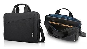 Futrole i torbe za laptopove: Lenovo torba za laptop 15.6" - Dizajn: elegantna, tamnosiva torba sa — 3