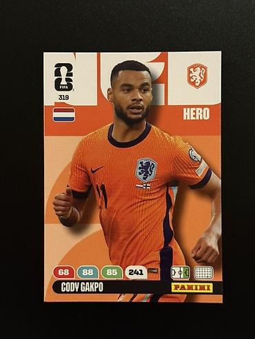 Cody Gakpo 🇳🇱 Panini Adrenalyn XL FIFA World Cup 2026 kolleksiya kart