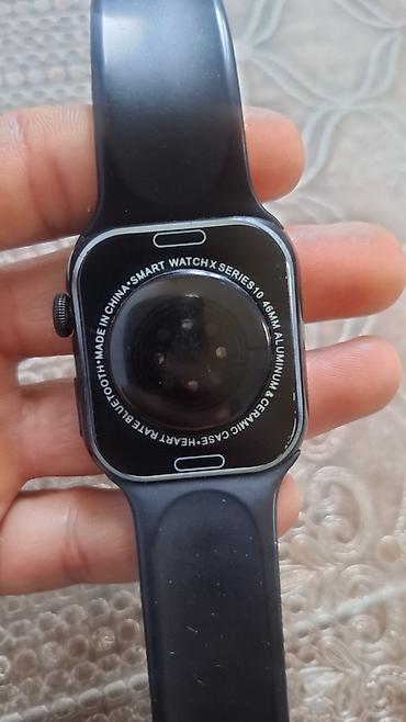 smart saat adapter: Smart Watch X Series 10 ağıllı saat - Korpus: 46 mm, alüminium və — 1