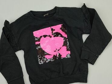 czarny sweterek do sukienki: Bluza, Little kids, 8 lat, 122-128 cm, stan - Dobry