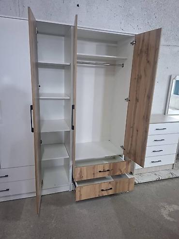 Шифоньеры, шкафы для одежды: Шифоньер, шкаф для одежды, Прямой, ЛДСП — 19