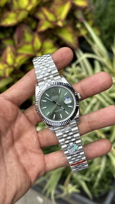 Qol saatları: Qol saatı, Rolex, rəng - Yaşıl