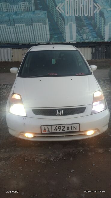 Honda: Honda Stream: 2001 г., 2 л, Типтроник, Бензин, Минивэн