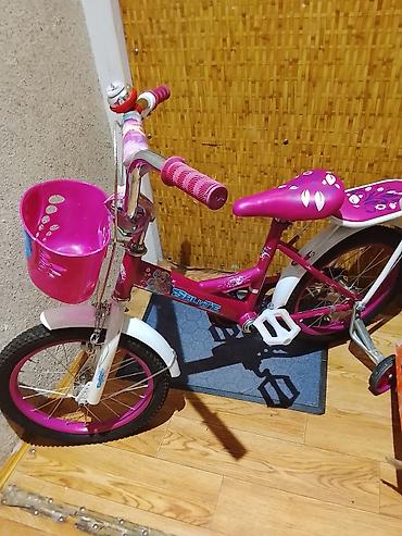 velosipedler satisi: İşlənmiş Dörd təkərli Uşaq velosipedi 16", sürətlərin sayı: 16, Ünvandan götürmə — 2
