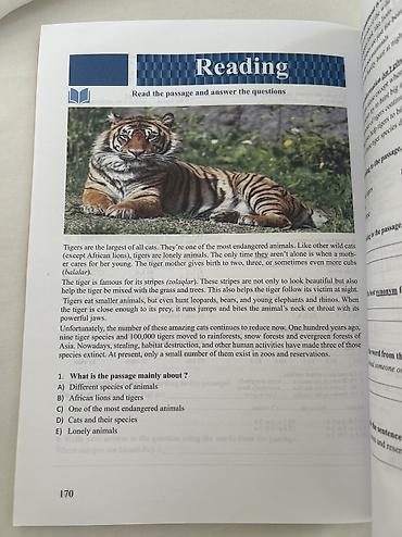 4 sinif ingilis dili test: Məhsul: Reading & Listening Testbank – English 9–11 Təsvir: - — 3