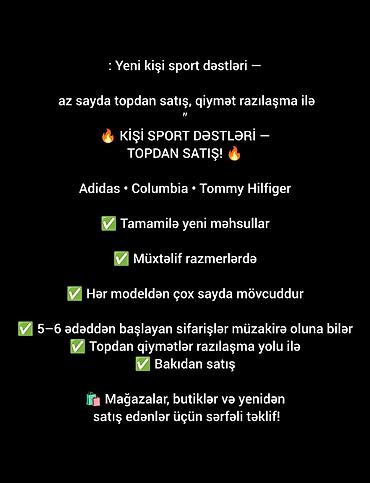 idman dəsti: .: Yeni kişi sport dəstləri — az sayda topdan satış, qiymət razılaşma — 1