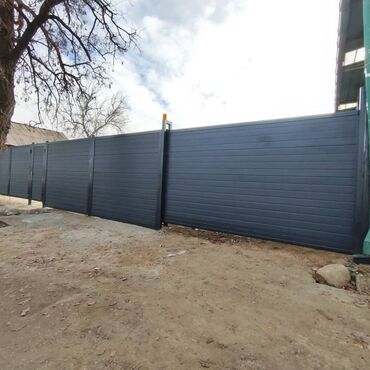 Откатные ворота: Откатные ворота и калитки под ключ - Тип: откатные (консольная — 21