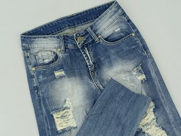 cienkie jeansy na lato damskie: Jeansy damskie, XS