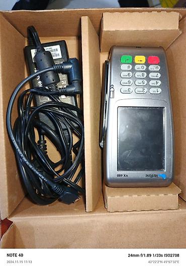Kassa avadanlığı: Pos terminal satilir. Verifone VX 680 300 Azn Az islenib Heç bir — 3